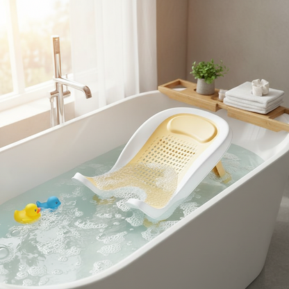 Portable Newborn Bath Support — Safe & Comfy Bath Time