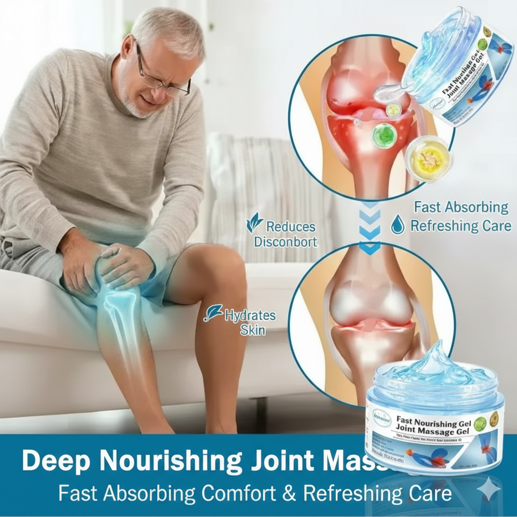 Deep Nourishing Joint Massage Gel – Fast Absorbing Comfort & Refreshing Care