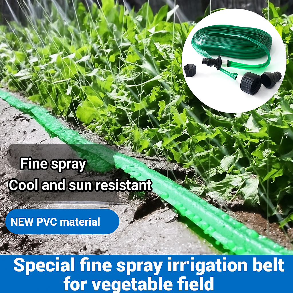 Fine Spray Drip Irrigation Sprinkler Belt – Durable Cooling