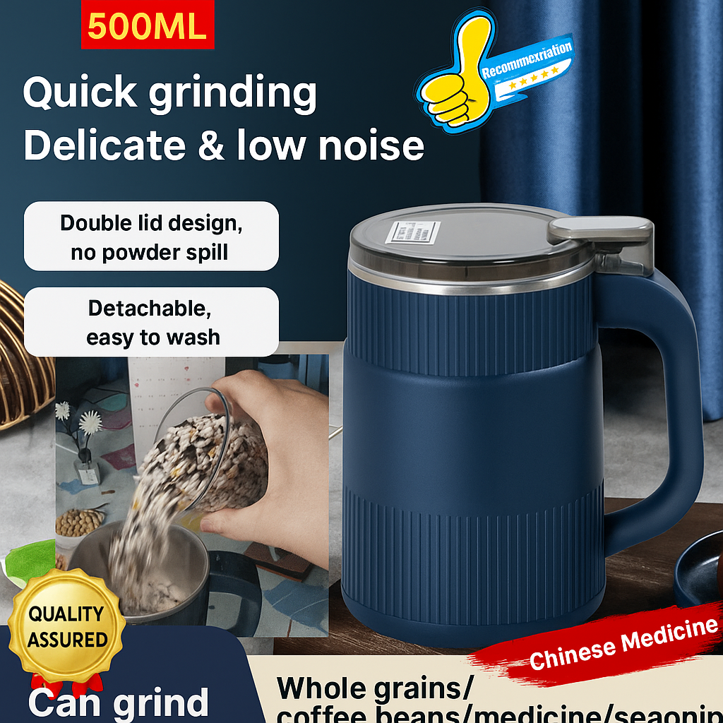Large Capacity Electric Grinder – Fast, Efficient Grinding for Spices