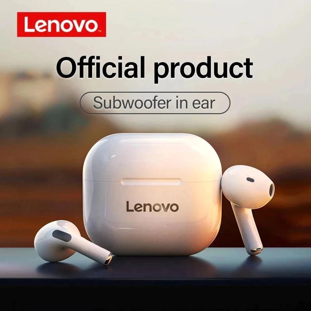 Lenovo LP40 Wireless Earbuds – Bluetooth TWS In-Ear Headphones