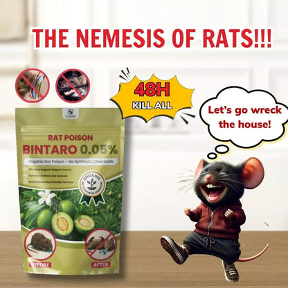 Natural Bintaro Rat Control Solution – Fast-Acting Bio Formula for Large Rodents