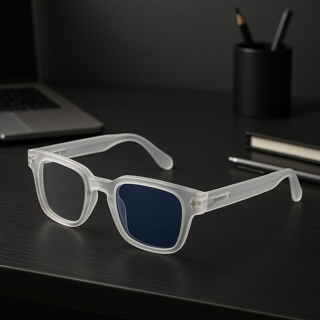 Clear Sunglasses – Transparent Acetate Unisex Shades