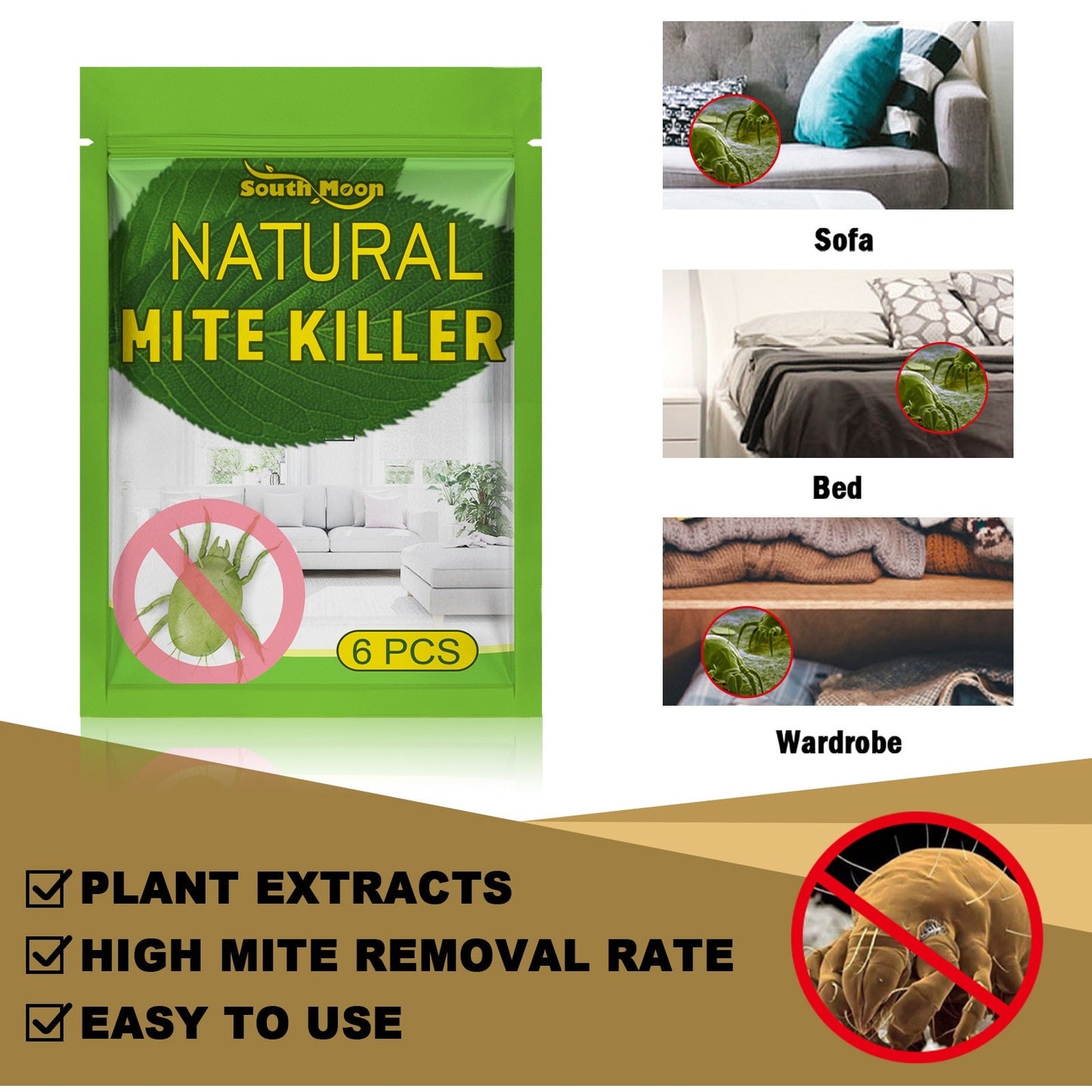 Natural Ingredients Mite Killer