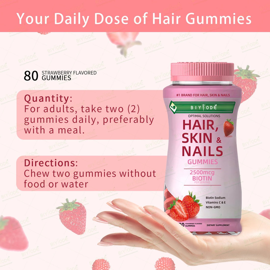 Collagen Gummies – Anti-Aging Support for Hair, Skin & Nails
