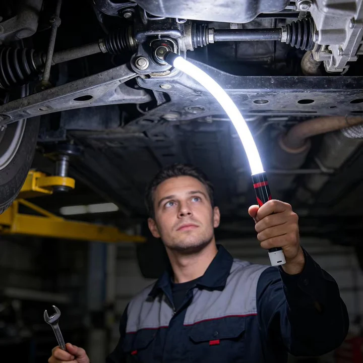 Rechargeable Flexible LED Light – Portable Adjustable Beam Lamp