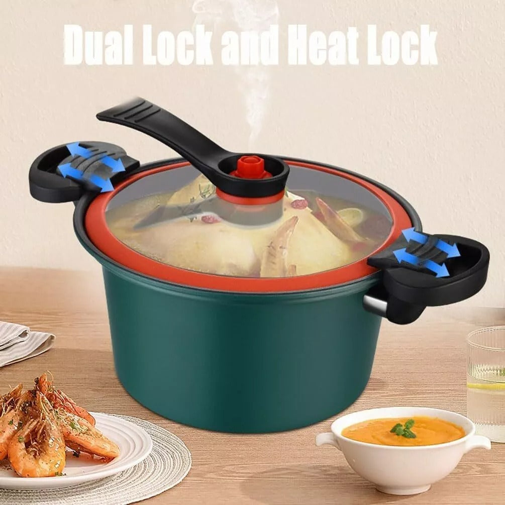 Micro Pressure Crock Pot - Pressure Cooker Stainless Steel