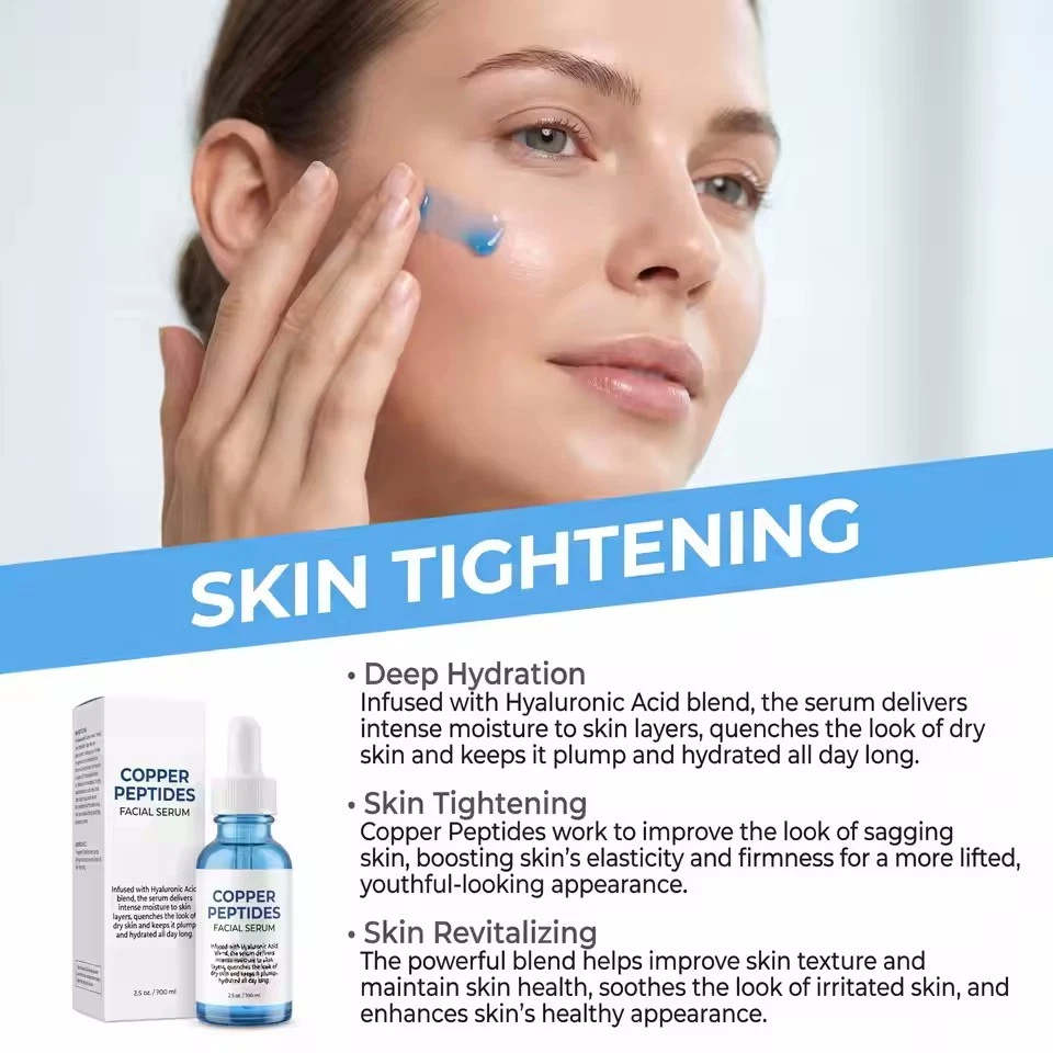 Copper Peptide Face Serum – Hydrating & Firming Skin Care Serum with GHK-Cu