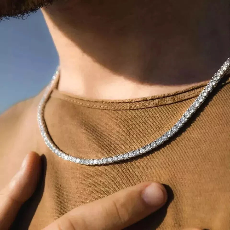 Crystal Tennis Necklace