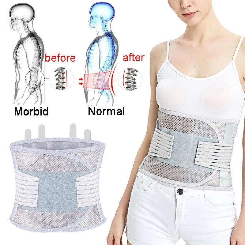 Lumbar Support Belt – Adjustable Waist & Lower Back Brace