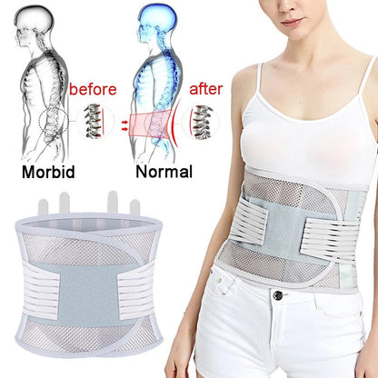 Lumbar Support Belt – Adjustable Waist & Lower Back Brace