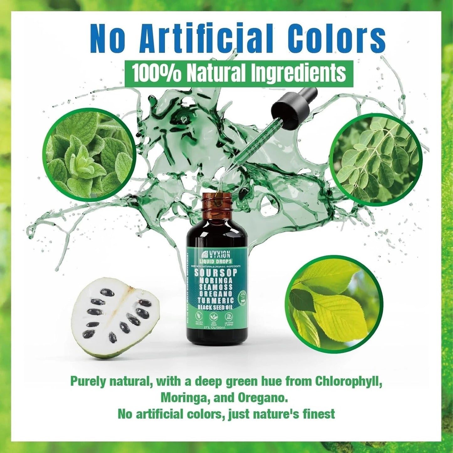 Organic 10-in-1 Soursop Drops – Natural Herbal Liquid Supplement