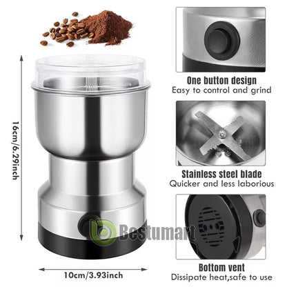 Electronic Coffee Grinder - Fresh Beans, Perfect Grind