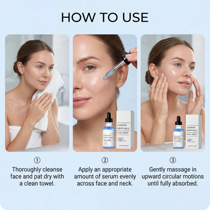 Copper Peptide Face Serum – Hydrating & Firming Skin Care Serum with GHK-Cu
