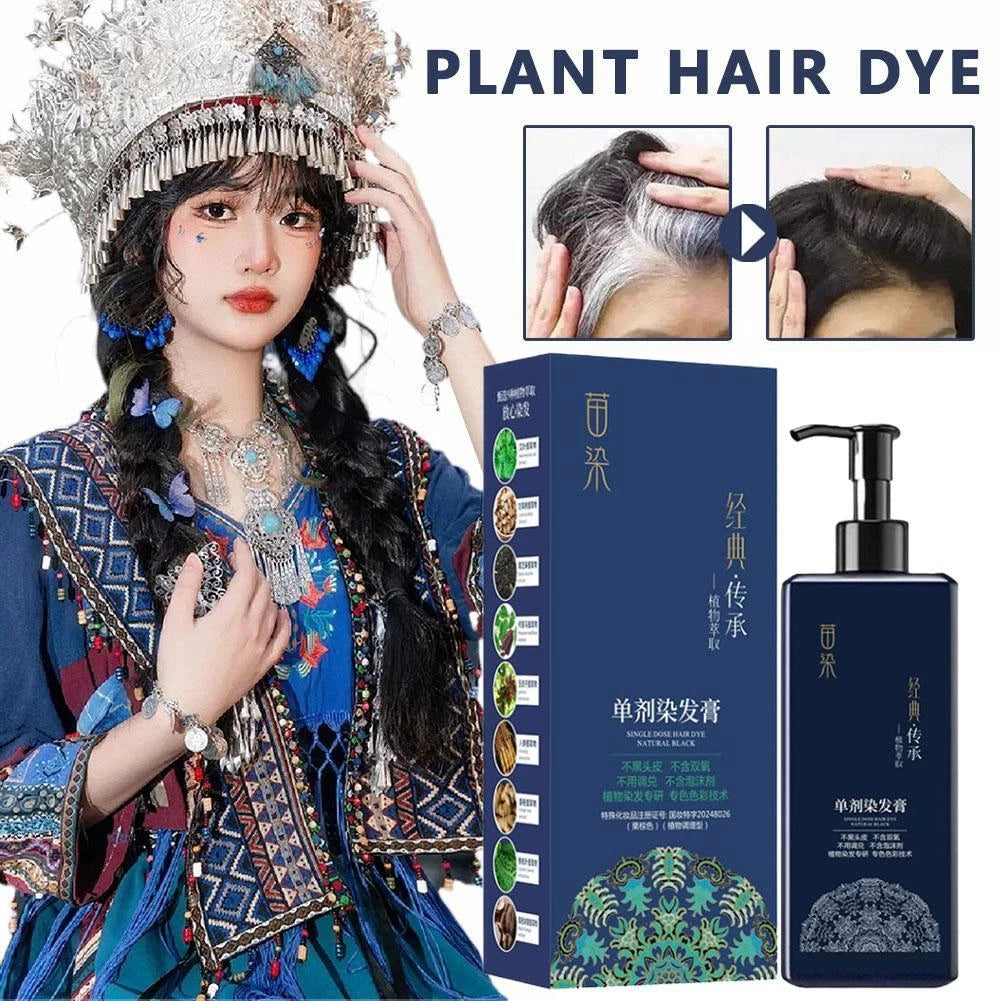 Plant-Based Hair Colour – Gentle, Vibrant & Long-Lasting