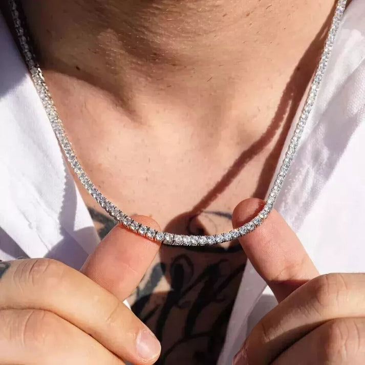 Crystal Tennis Necklace