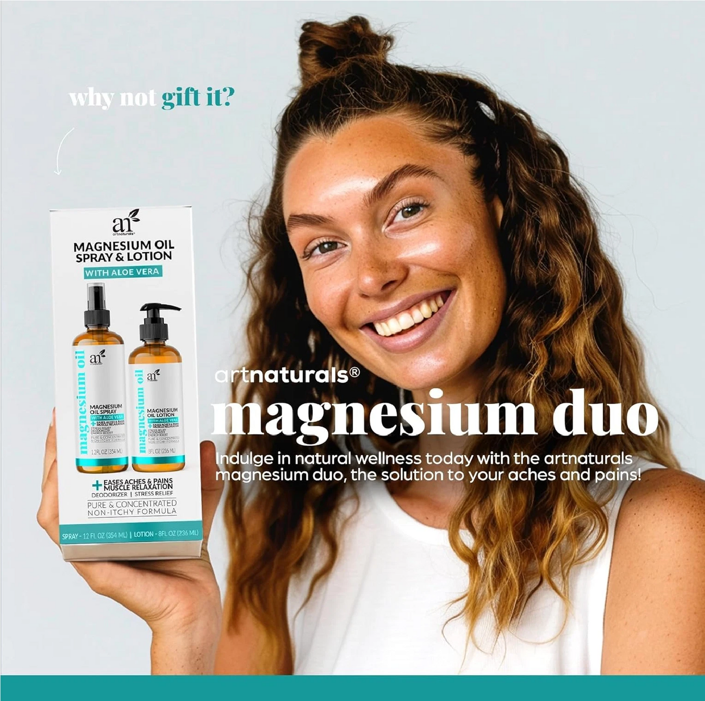 Magnesium Spray & Lotion Set – Daily Muscle & Skin Care