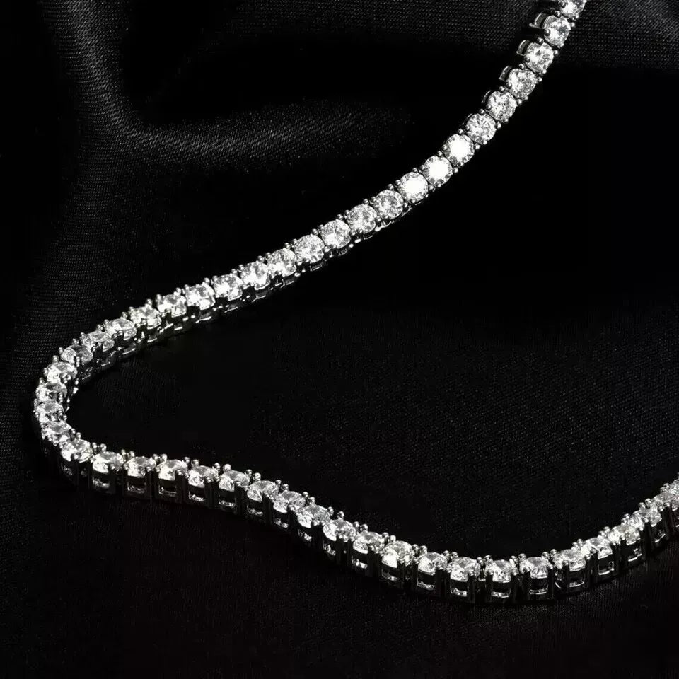 Crystal' Tennis Necklace