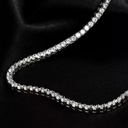 Crystal' Tennis Necklace