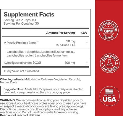 High Purity Menopause Probiotics Capsules – Women’s Digestive & Wellness Support