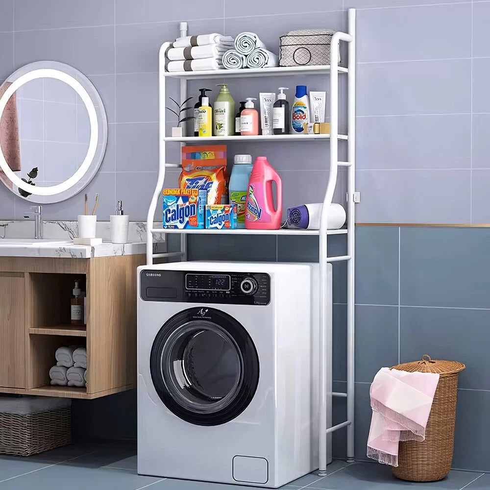 Washing Machine Storage Rack – Space Saving & Bathroom Organizer