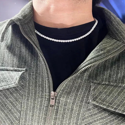 Crystal Tennis Necklace