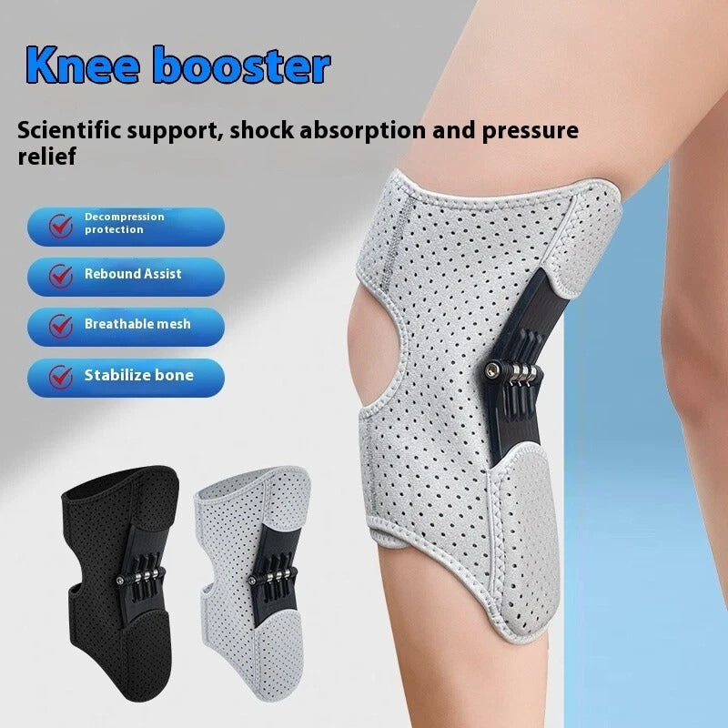 Adjustable Knee Booster Support – Patella Stabiliser & Sports Joint Protector