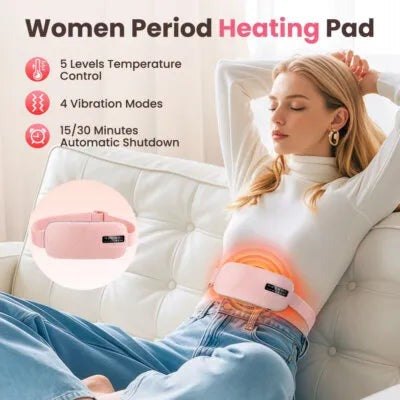 Heating Belt Massager – Instant Period Pain & Cramp Relief