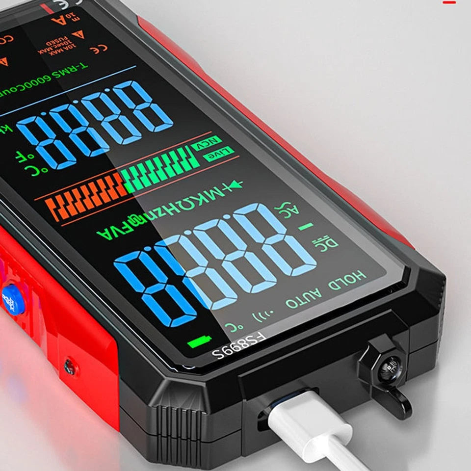 Versatile Rechargeable Digital Multimeter
