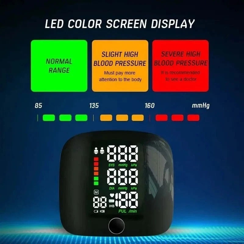Wrist Blood Pressure Monitor – Accurate, Easy-to-Use