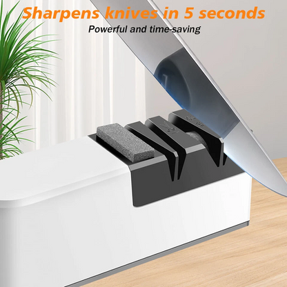 Electric Knife & Scissors Sharpener – Multi Function Kitchen Sharpening Tool