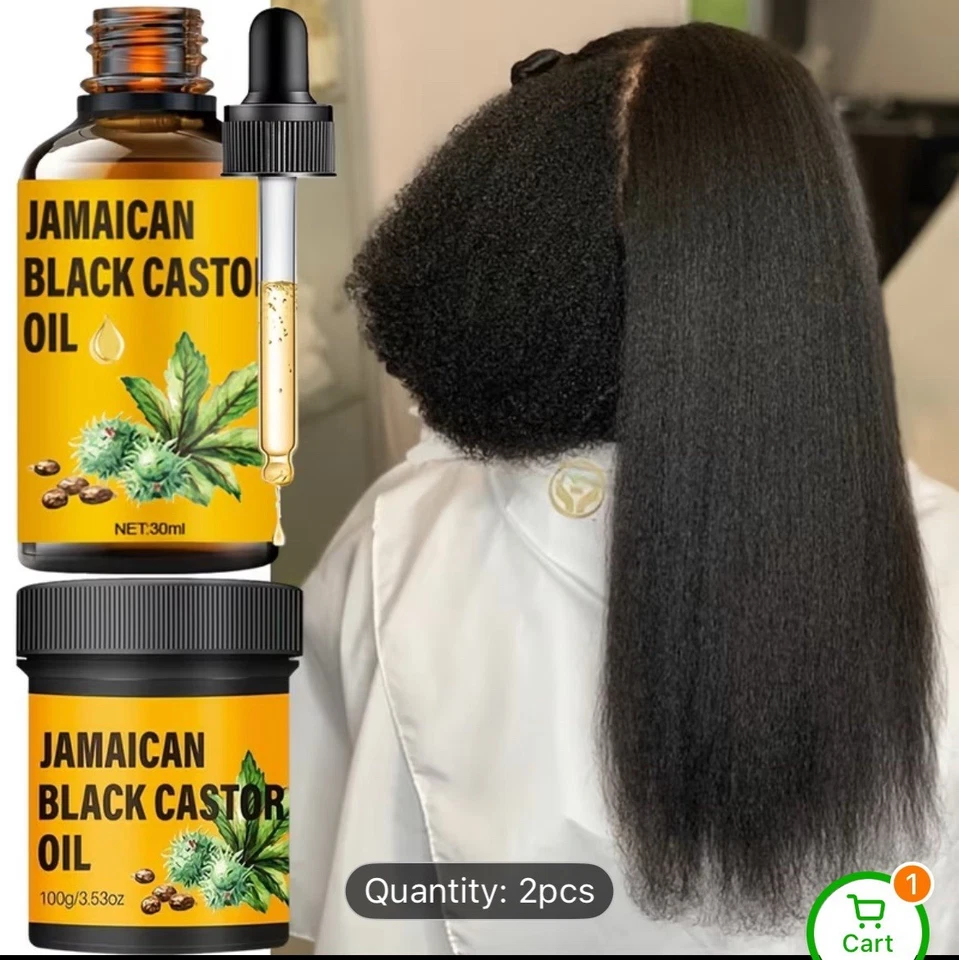 Jamaican Black Castor Oil – Nourish, Strengthen & Restore Hair