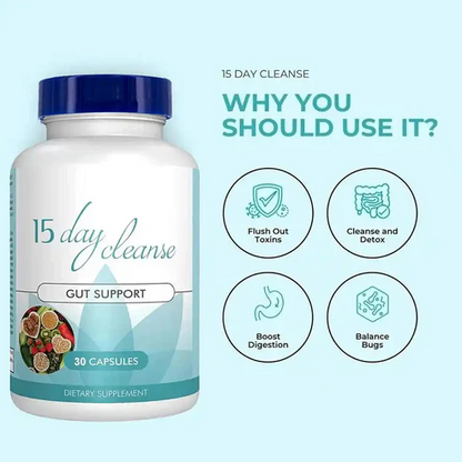 15 Day Cleanse Program – Light & Balanced Daily Wellness Support
