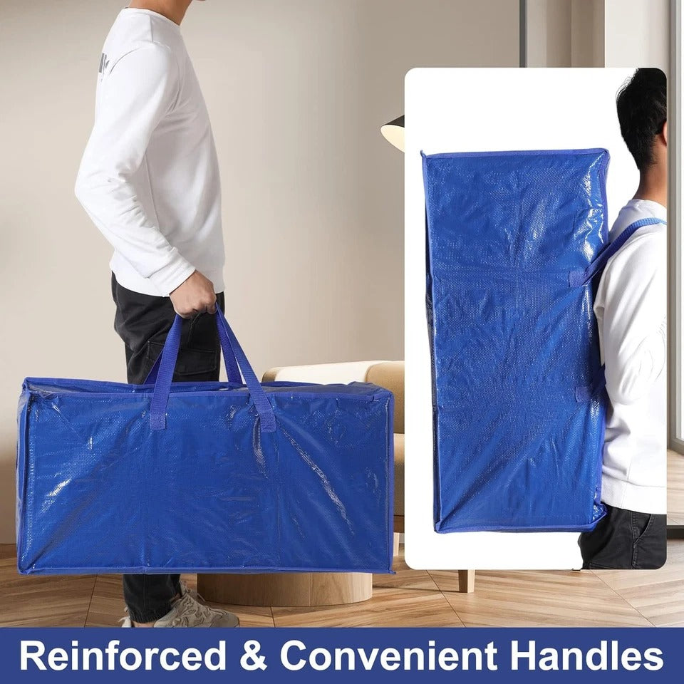 XL Multifunctional Storage & Moving Bag – 2 Durable Large Capacity Organizer
