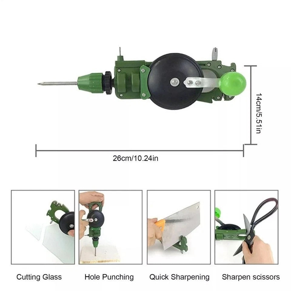 Manual Woodworking Drill – Durable, Precise & Power-Free