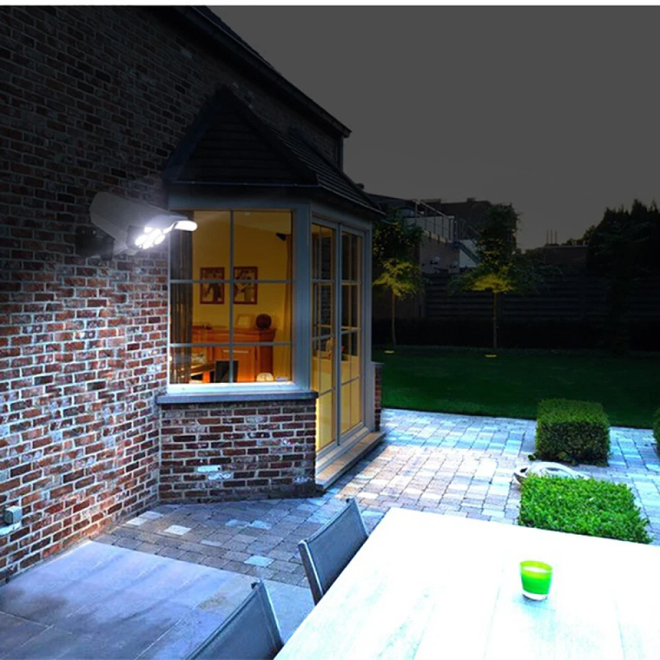 Camera Style Motion Sensor Solar Light – Outdoor Security LED