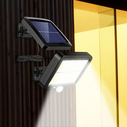 2-in-1 Solar Spotlight – Motion Sensor Outdoor Security Light