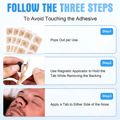 Magnetic Nasal Breathing Dilator Kit – Comfortable Airflow Support
