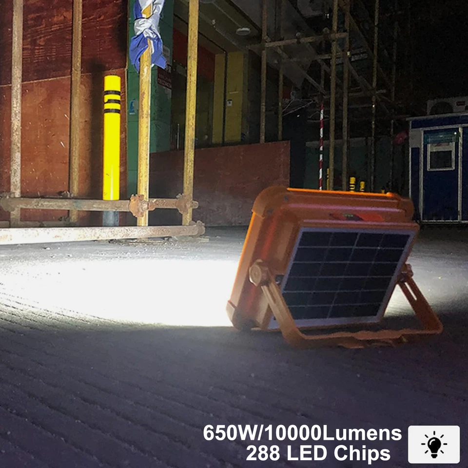 LED Solar Flood Light – Waterproof Outdoor Garden & Security Lamp