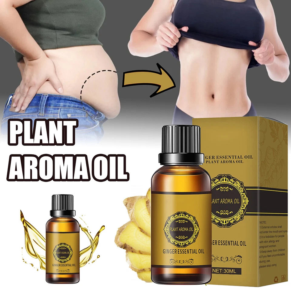 Slimming Ginger Oil – Tone, Detox & Feel Lighter Naturally