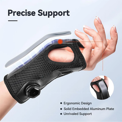 Carpal Tunnel Wrist Brace – Adjustable Support & Compression Splint