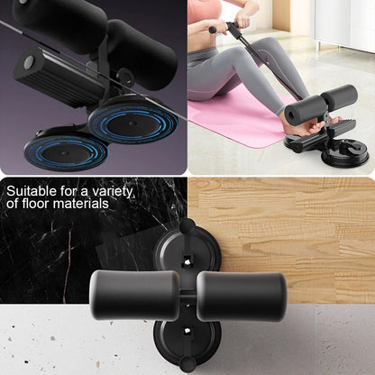 Portable Sit-Up Bar — Adjustable Self-Suction Assistant