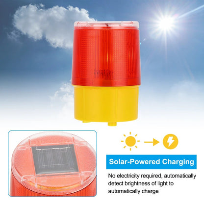 Solar LED Red Strobe Light – Stay Safe & Visible Anywhere!