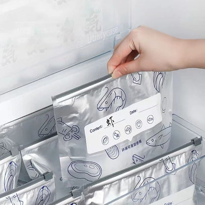 Aluminum Fresh-Keeping Bag – Reusable & Easy-Seal Storage