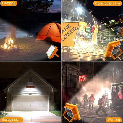LED Solar Flood Light – Waterproof Outdoor Garden & Security Lamp