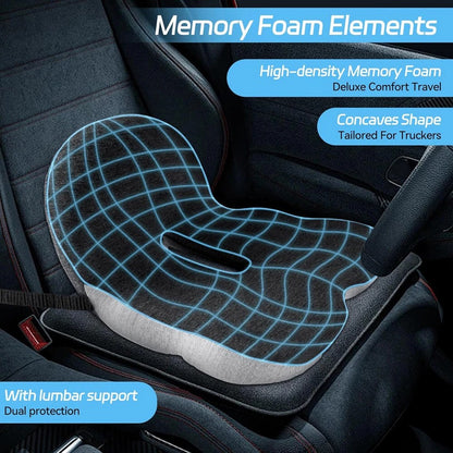 Non-Slip Memory Foam Seat Cushion – All-Day Comfort & Support