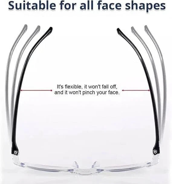 Vision Aid Color-Changing Anti-Blue Light Presbyopia Glasses
