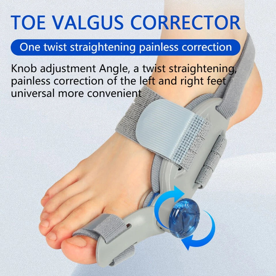 Bunion Fix Toe Valgus Corrector – Adjustable Orthosis Splint for Pain Relief & Alignment
