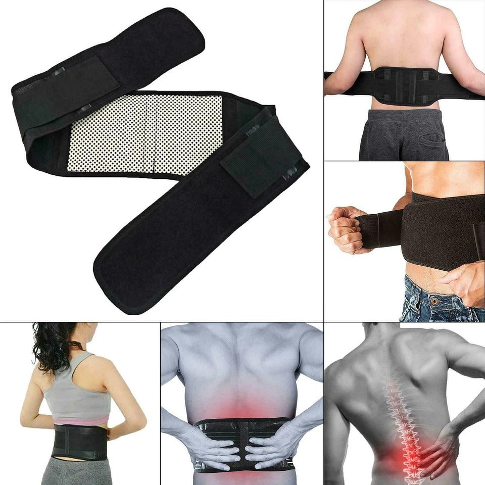 Lumbar Thermal Support Belt – Warm Back Comfort & Support