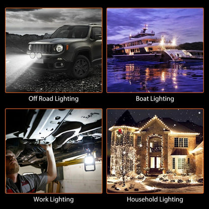 4-inch 99W LED Off-Road Pod Light – Bright, Tough & Reliable